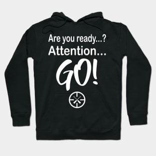 Are you ready? Dragon Boat Starting Signal Coach Training Watersports Hoodie